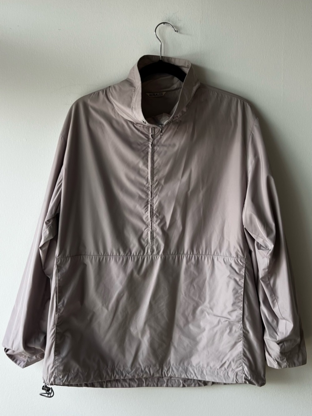 Auralee nylon anorak Windbreaker Jacket